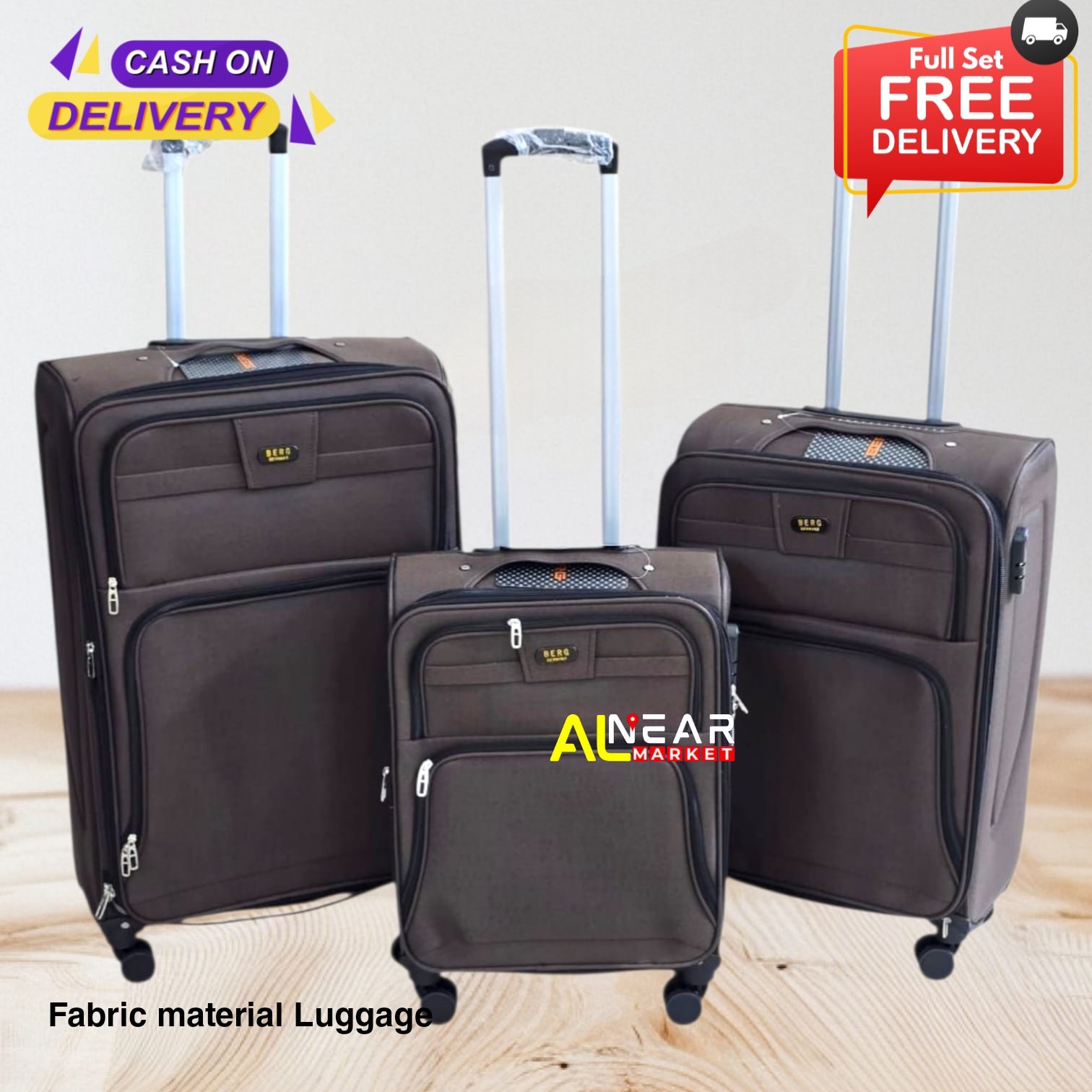 Fabric material Luggage